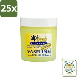 25 x Alpi-Fresh - Handcrème Vaseline - Bescherming & Hydratatie - 250 ml - Grootverpakking - Handcreme - Handverzorging - Hydratatie - Bescherming Van De Handen - Droge Handen