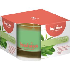 Bolsius True Scents Geurkaars In Glas Green Tea 63x90CM