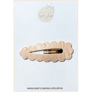 Haarspeldje Pink Dots - Meisjes Haaraccessoires - Klikklak Haarspeldjes