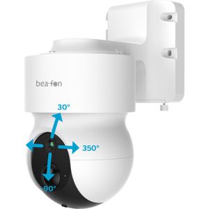 Safer 2S Pro Bewakingscamera voor binnen en buiten - WLAN, - Amazon Alexa & Google Assistant - Android & IOS