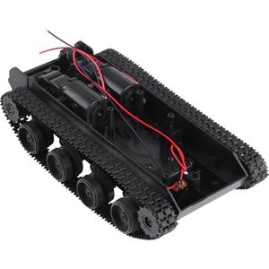 DIY Kit Robot Tank Chassis Smart Track Auto Lichtschokabsorptie Universele Motor 130 Includs HTML Content .