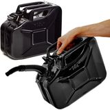 BW - Brandstof Jerrycan - Zwart - 2x 10 liter - TÜV-getest en UN-goedgekeurd