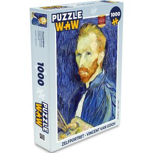 Puzzel Zelfportret - Vincent van Gogh - Legpuzzel - Puzzel 1000 stukjes volwassenen