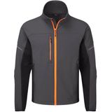 EV4 Stretch Werkjack maat 4XL, "Metal Grey"