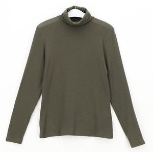 Oroblu Perfect Line Cashmere Turtle Neck 67057-6840 Military - HW24-M