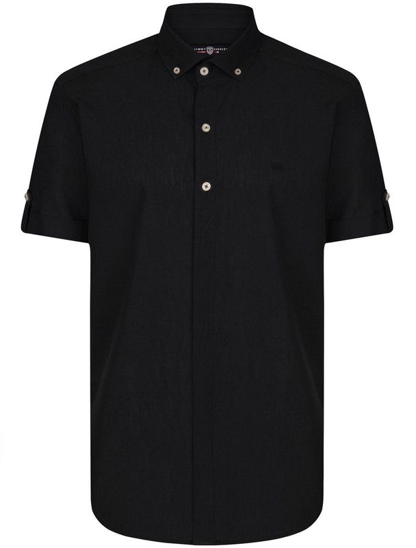 Jimmy Sanders Overhemd  zwart