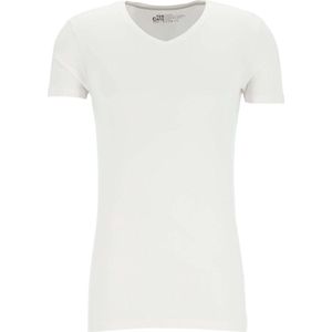 Ten Cate heren Bamboe T-shirt V-hals  - S  - Wit