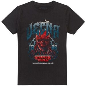 Stranger Things Vecna Evil Band 86 Heren T-shirt - zwart - S