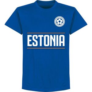 Estland Team T-Shirt - Blauw - S