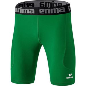 Erima Elemental Tight - Thermoshort  - groen - 128