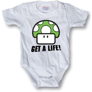 Hybris Kinder Get A Life Body bt011-L62-Poly White-6-12Monate