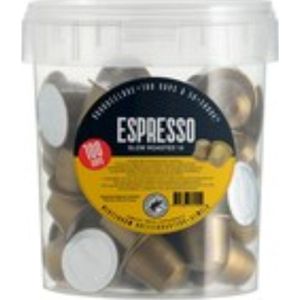 Neuteboom Coffeeroasters - Espresso - Sterkte 10 - 100 Capsules - Koffie - Grootverpakking - Te Gebruiken In Nespresso Machines
