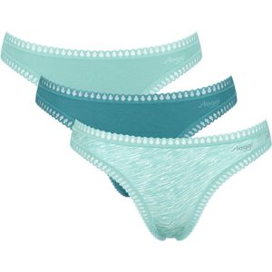 Sloggi Go Crush Dames String 3-Pack Groen