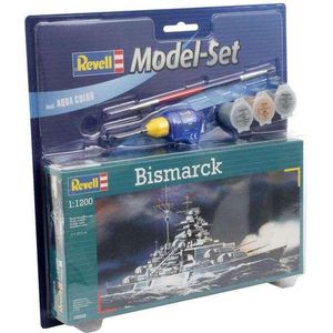 1:1200 Revell 65802 Bismarck Ship - Model Set Plastic Modelbouwpakket