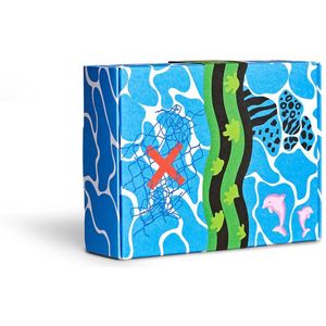 Happy Socks XKWWF09-0201 WWF Kids 4-Pack Gift Set 0-12M