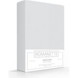 Hoeslakens - Grijs - Katoen - 1 Stuk