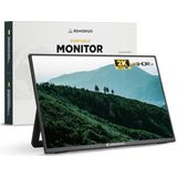 Remodius - Portable Monitor - 13 Inch - 2K - Draagbare Monitor voor Laptop met Ingebouwde Kick-Stand - USB-C & Mini HDMI