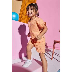 Retour Yiona Tops & T-shirts Meisjes - Shirt - Oranje - Maat 104
