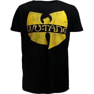 Wu-Tang Clan Classic Logo T-Shirt Zwart - Officiële Merchandise