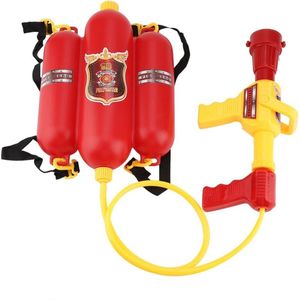 Brandweerman waterpistool brandweerslang Fire Dept waterpomp rugzak reservetank