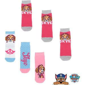 Paw Patrol sokken - 6 paar - meisjes - maat 31/34