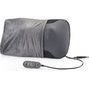 Silvercrest - Shiatsu Rugmassagekussen - Massageapparaat - 12W - 4 Draaiende Massagekoppen