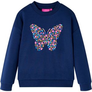 vidaXL-Kindertrui-128-marineblauw