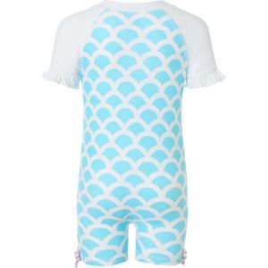 Snapper Rock UV werend Zwempakje Kinderen korte mouwen ST Barths - LichtBlauw - Maat 74-80