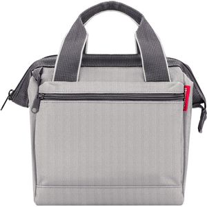 Reisenthel Allrounder Cross Schoudertas - 4L - Herringbone Grey Lichtgrijs