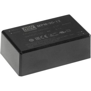 Mean Well MPM-90-24 AC/DC printnetvoeding 24 V/DC 90 W