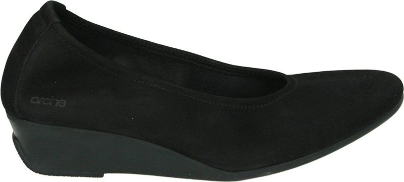 Arche - ANYAKO - Ballerinaschoenen - Kleur: Zwart - Maat: 38