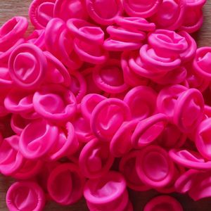 50x Roze vingercondoom.