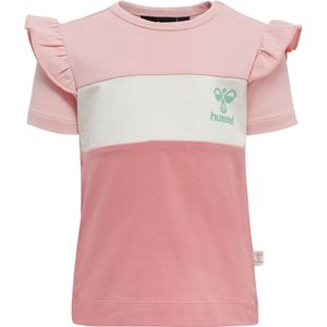 Hummel - hmlISLA - T-shirt - Biologische Katoen - Voor Babymeisjes