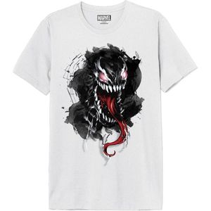 Spider-Man Venom Explodes Heren T-shirt - wit - S