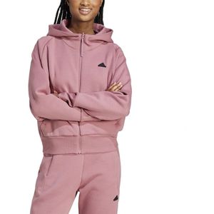 Adidas - Z.N.E. Sweatshirt - Roze - Met Rits - Vrouw