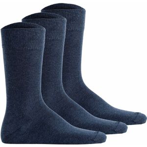 Hudson - Simply³ - Sokken - Blauw - 3-pack