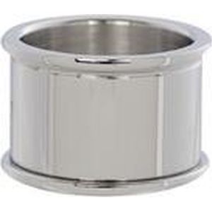 IXXXI Basisring zilverkleurig 14mm - maat 20,5