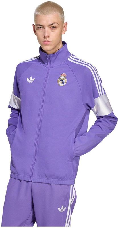 Adidas Real Madrid Lf Sweatshirt Paars L Man
