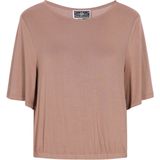 DreiMaster - Maritim Shirt - Sand - Effen - Halve Mouw