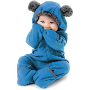 Cuddle Club Fleece Babypakje, Bodysuit voor Pasgeborenen tot 4 Jaar – Kinderpyjama, Baby Winterjas, Buitenkleding Baby, Peuterkleertjes