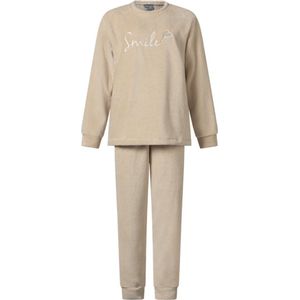 Lunatex - Dames Huispak - Pyjama - Beige - Maat XL