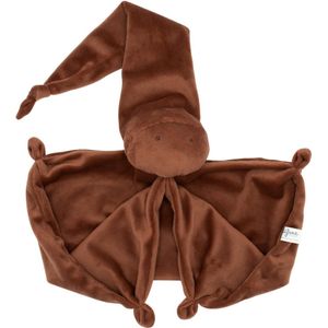 Difrax - Knuffeldoek - Soft - Bruin / Brick