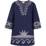 usha FESTIVAL Tuniek  marine / wit