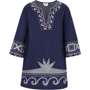 usha FESTIVAL Tuniek  marine / wit