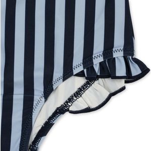 Konges Sløjd Dea Zwempak/Badpak Frill - Navy Stripe