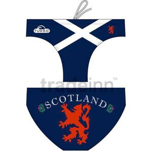 Turbo - Scotland - Zwemslip - Blauw - Dual-layer - 6,5 cm