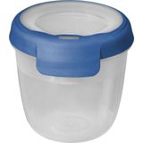 Curver Grand Chef Eco Vershoudbakje - 0,4L - Rond - Transparant/Donkerblauw