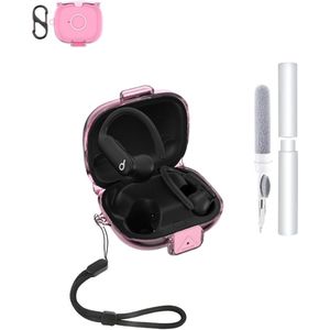 ByShane - Beschermhoes voor draadloze oordopjes met precisie gaten en oplaadbaarheid - Schokbestendig, comfortabel gevoel - Duurzaam en milieuvriendelijk - Voor Beats Powerbeats Pro 2