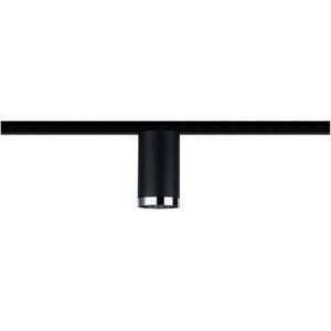Paulmann URail Tube Spot - railverlichting - zwart mat - Metaal - kunststof - GU10 -
