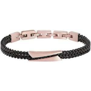 BREIL - JEWEL GENT EDIT OUT - Stalen Armbanden - Rose Gold - Gun Kleur Zonder Stenen
